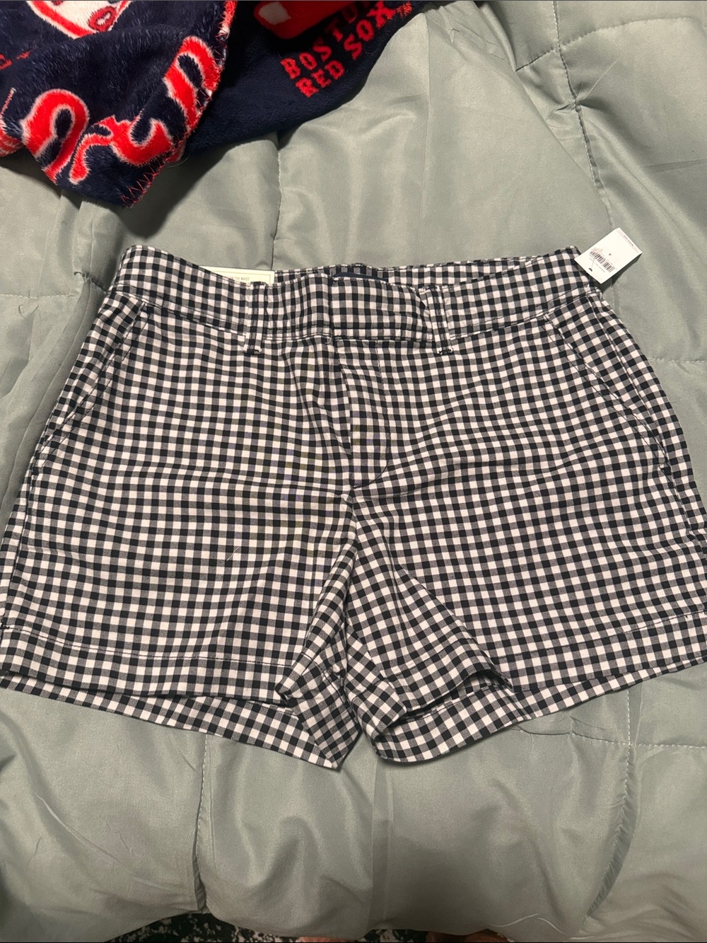 GAP Black and White Gingham Women’s Shorts